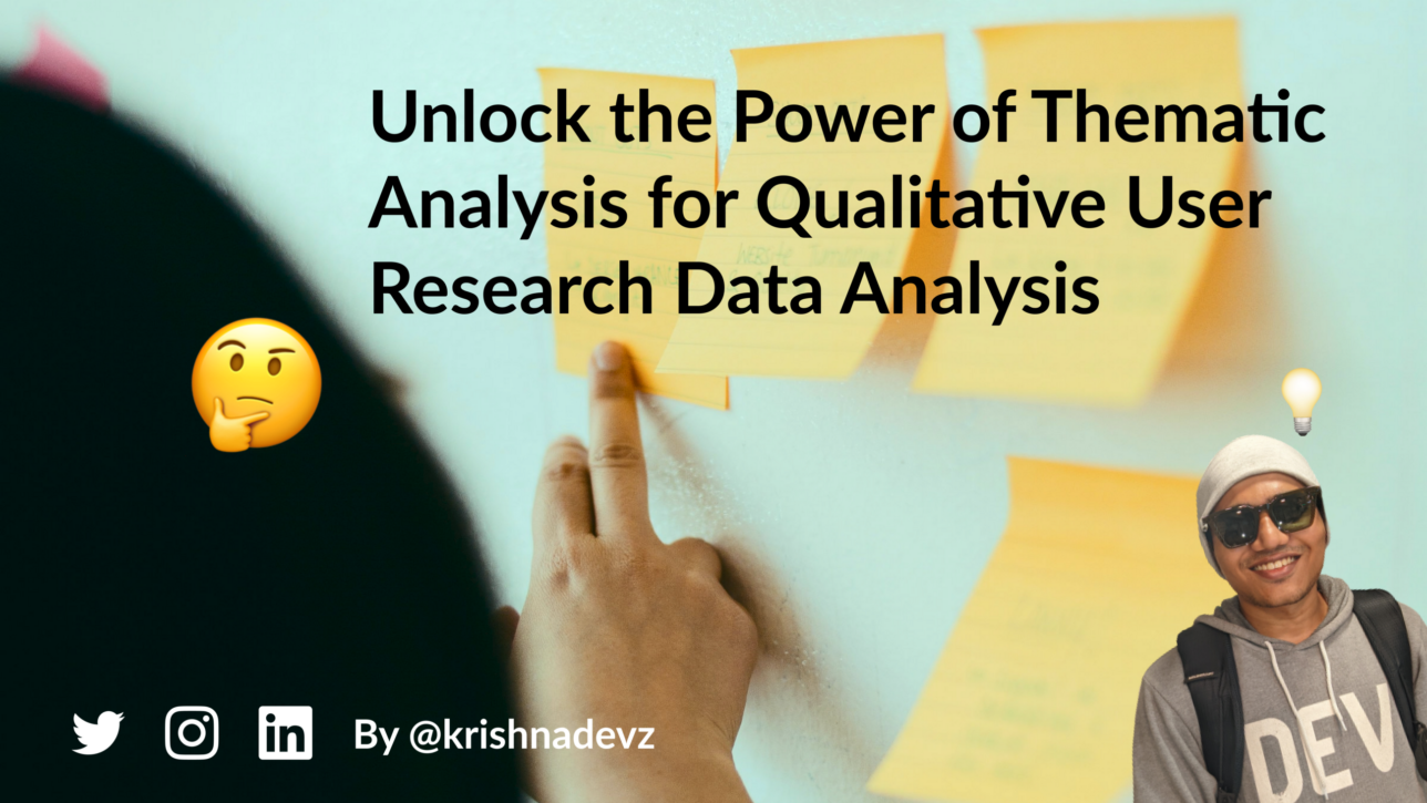 How to use thematic analysis for qualitative user research data - UX Shark
